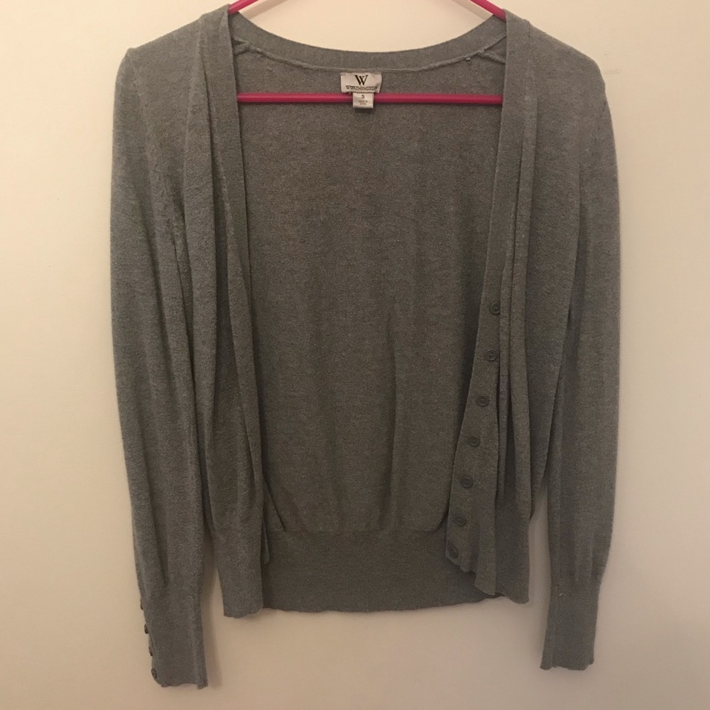 Gray Cardigan
